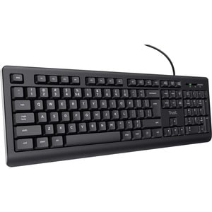 Trust - Clavier filaire grand format avec touches silencieuses et conception étanche PRIMO