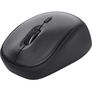 Trust TM-201 Mouse - Radio Frequency - USB 1.0 - Optical - 4 Button(s) - Black - Wireless - 2.40 GHz - 1600 dpi - Scroll W