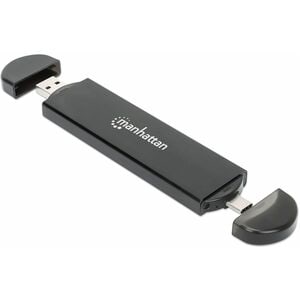 Gabinete SDD, USB-A / USB-C M.2 NVMe/SATA - 1 x SSD admitido - Aluminio