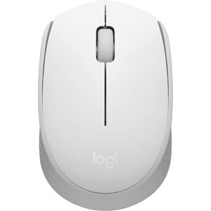 Logitech M171 Wireless Mouse - Optical - Wireless - Radio Frequency - 2.40 GHz - Off White - USB - 1000 dpi - Scroll Wheel