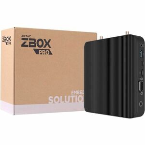 Zotac ZBOX PRO edge CI342 Desktop Computer - Intel Pentium N6415 - 16 GB - 250 GB SSD - Mini PC - Intel Chip - Windows 10 