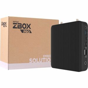 Zotac ZBOX PRO edge CI342 Desktop Computer - Intel Pentium N6415 - 8 GB - 120 GB SSD - Mini PC - Intel Chip - Windows 10 I