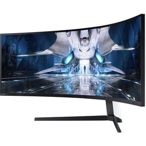 Monitor LCD Samsung Odyssey Neo G9 S49AG950NP 1244,6 mm (49") Class Dual Quad HD (DQHD) Schermo curvo - 32:9 - Nero, Bianc
