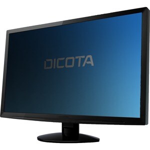 Dicota Secret Bildschirmschutz - Schwarz - für 49,5 cm (19,5 Zoll) Widescreen LCD Notebook - 16:10