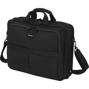 Dicota Eco Top Traveller SCALE Tasche für 30,5 cm (12 Zoll) bis 35,8 cm (14,1 Zoll) Notebook, Tablet - Schwarz - 600D Poly