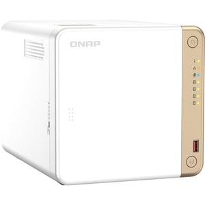 QNAP Turbo NAS TS-462-4G 4 x Total de compartimentos Sistema de armazenamento SAN/NAS - 4 GB Flash Memory Capacity Celeron