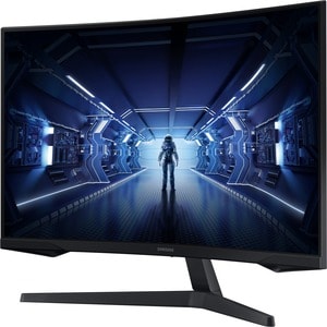 Samsung Odyssey G5 C32G55TQBU 32" Class WQHD Curved Screen Gaming LCD Monitor - 16:9 - Black - 81.3 cm (32") Viewable - Ve