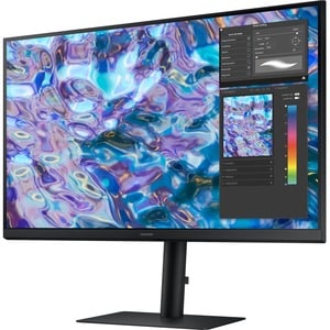 Samsung S27B610EQU 27" Class WQHD LCD Monitor - 16:9 - Black - 68.6 cm (27") Viewable - In-plane Switching (IPS) Technolog