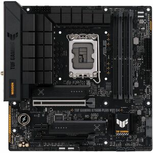 TUF TUF GAMING B760M-PLUS WIFI D4 Gaming Desktop Motherboard - Intel B760 Chipset - Socket LGA-1700 - Micro ATX - Core, Pe