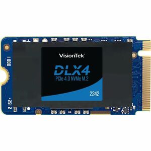 VisionTek DLX4 512 GB Solid State Drive - M.2 2242 Internal - PCI Express NVMe (PCI Express NVMe 4.0 x4) - Desktop PC Devi