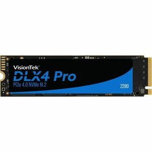 VisionTek DLX4 Pro 2 TB Solid State Drive - M.2 2280 Internal - PCI Express NVMe (PCI Express NVMe 4.0 x4) - Desktop PC De