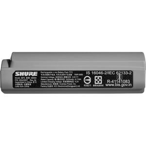 Shure SB904 Lithium-Ion Rechargeable Battery - For Transmitter, Digital Wireless System, Bodypack Transmitter, Handheld De