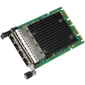 Dell 10Gigabit Ethernet Card for Server - 10GBase-T - Plug-in Card - PCI Express x1 - Intel X710-T4L - 4 Port(s) - 4