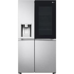 Congelatore/Freezer LG GSXV90MBAE 635 L Combinato - Metallico - Vetro temprato - Digital Inverter Compressor - Smart Conne