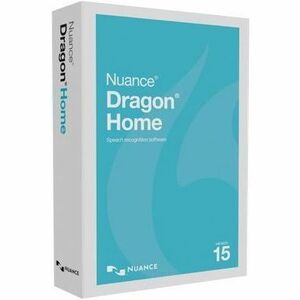 Nuance Dragon v.15.0 Home - Box Pack - 1 user - Box Packing - Voice Recognition - DVD-ROM - English - PC - Windows Supported