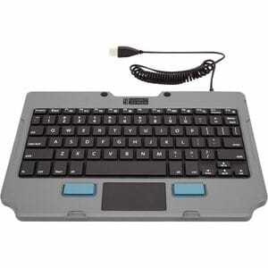 Tastiera Gamber-Johnson Robusto - Cavo Connettività - USB Tipo A Interfaccia - TouchPad - Nordico - Gomma di silicone indu