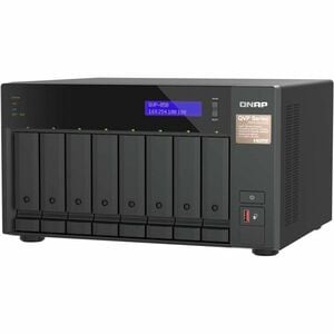 QNAP QVR Pro QVP-85B 64 Channel Wired Video Surveillance Station - Network Video Recorder - HDMI - 6K Recording