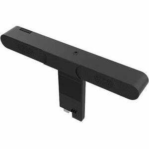 Lenovo ThinkVision MS30 Soundbar-Lautsprecher - 4 W RMS - Schwarz - 140 Hz bis 20 kHz Frequenzgang - USB