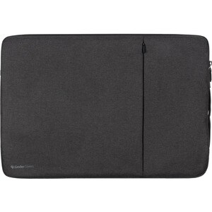 Gecko Covers Carrying Case (Sleeve) for 43.2 cm (17") Notebook - Black - Water Resistant, Water Proof Zipper - Fabric Body