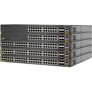 HPE CX 6200 48 Ports Manageable Ethernet Switch - 10 Gigabit Ethernet, Gigabit Ethernet, 5 Gigabit Ethernet - 10/100/1000B