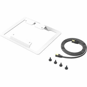 Heckler Design Tablet PC Stand - 20.1 cm Height x 24.4 cm Width x 5.1 cm Depth - Powder Coated - Powder Coated Steel - White