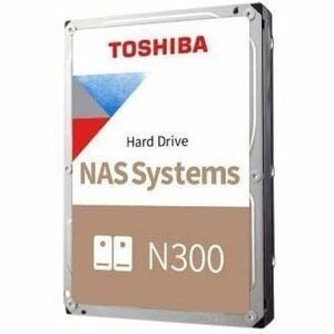 Toshiba N300 14 TB Hard Drive - 3.5" Internal - SATA (SATA/600) - NAS, Storage System, Server, Storage Server Device Suppo