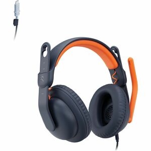 Logitech Zone Learn Kabel Über das Ohr Stereo Headset - Blau - Binaural - Ohrumschließend - 131,1 cm Kabel - Geräuschunter