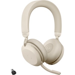 JABRA EVOLVE2 75 HEADSET  USB-C LINK380C MS STEREO BEIGE