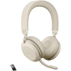 JABRA EVOLVE2 75 HEADSET  USB-A LINK380A MS STEREO BEIGE