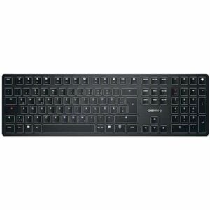 CHERRY KW X ULP Keyboard - Wired/Wireless Connectivity - USB Type A Interface - RGB LED - English (US) - Black - Mechanica