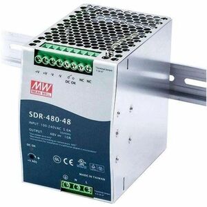 Allied Telesis Power Supply - DIN Rail Mountable - 120 V, 230 V Input - 48 V DC Output - Active PFC - 94% Efficiency - Hig