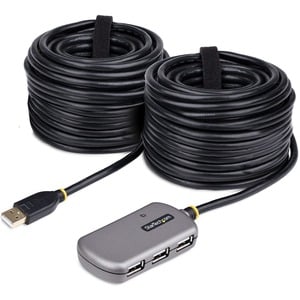 StarTech.com USB Hub - USB 2.0 Type A - Silver, Black - 4 Total USB Port(s) - 4 USB 2.0 Port(s)