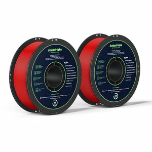 AnkerMake 3D Printer PLA Plus Filament - Red
