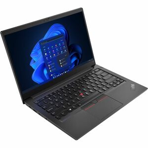Lenovo ThinkPad E14 Gen 4 21E30055HV 35.6 cm (14") Notebook - Full HD - 1920 x 1080 - Intel Core i5 12th Gen i5-1235U Deca-core (10 Core) 1.30 GHz - 8 GB Total RAM - 8 GB On-board Memory - 256 GB SSD - Black - Intel Chip - Windows 11 Pro - Intel Iris Xe Graphics - In-plane Switching (IPS) Technology - Hungarian Keyboard - Front Camera/Webcam - 15.60 Hours Battery Run Time - IEEE 802.11ax Wireless LAN Standard