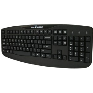 Seal Shield Silver Storm STK503P Keyboard - Cable Connectivity - PS/2 Interface - English, French - Membrane Keyswitch - B