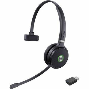 Yealink WH62 Portable Headset - Microsoft Teams Certification - Mono - Wireless - DECT CAT-iq - 12000 cm - 32 Ohm - 20 Hz 