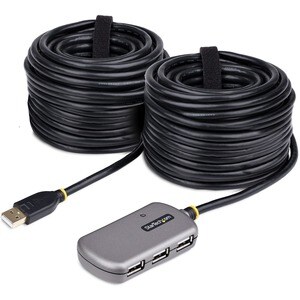 StarTech.com USB-Hub - USB 2.0 Typ A - Silber, Schwarz - 4 Total USB Port(s) - 4 USB 2.0 Port(s)