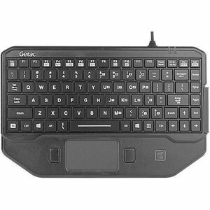 Getac Rugged Keyboard - Cable Connectivity - USB 2.0 Interface - LED - French - 88 Key(s) - Windows 10 Pro, Windows 11 Pro