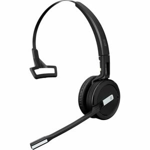 EPOS IMPACT SDW 5013T Headset - Microsoft Teams Certification - Mono - Wireless - DECT - 590.6 ft - 100 Hz to 11 kHz - On-ear - Monaural - Supra-aural - Noise Cancelling, MEMS Technology Microphone - Black