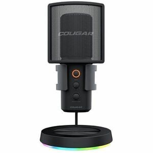 MicrófonoCOUGAR Screamer-X - Condensador - 3m - 20Hz a 20kHz -45dB - Cardioid, Bi-Direccional, Omnidireccional - USB Tipo 
