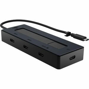 HP USB Type C Docking Station for Notebook, Mobile Workstation - Charging Capability - Black - Portable - 4K - 3840 x 2160