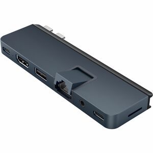 Hyper HyperDrive DUO PRO HD575BUGL USB-Typ C Docking Station für Tablet-PC, Desktop-PC, Notebook - Ladefunktion - Speicher