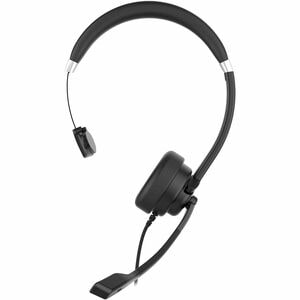 Morpheus 360 Connect USB Mono Headset with Boom Microphone - Noise Cancelling - Reversible Design - Eco-Leather Ear Cushio