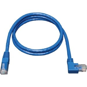 Tripp Lite series N204-003-BL-RA 91,44 cm Kategorie 6e Netzwerkkabel - Cable for Netzwerkgerät - Patchkabel - Blau