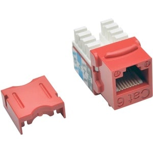 Tripp Lite by Eaton N238-001-RD Netzwerkanschluss - TAA-konform - Rot