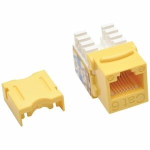 Tripp Lite by Eaton N238-001-YW Netzwerkanschluss - TAA-konform - Gelb