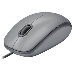 MOUSE COM FIO LOGITECH M110 CINZA