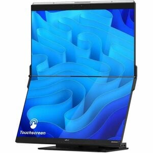 Mobile Pixels Geminos T 24" Dual-Stacked 1080p Monitors with Multi-Touch and Webcam - 23.8" Viewable - Multi-touch Screen 