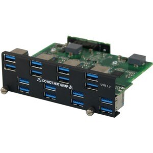 Perle IOLAN G16 Interface Module - 16 x Type A USB 3.0 Management - For Network Management - Plug-in Card
