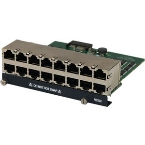 Perle IOLAN G16 Interface Module - 16 x RJ-45 Network - For Data Networking - Twisted Pair